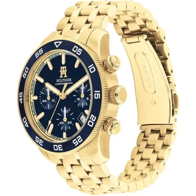 Tommy Hilfiger TH 85 Men's Chronograph Watch with Blue Dial